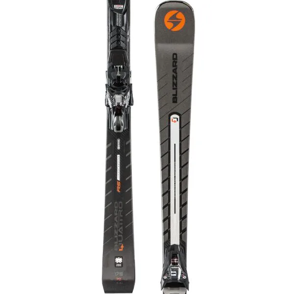 BLIZZARD QUATTRO RS 70 SKIS WITH XCELL 14 BINDINGS